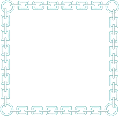 Free Stock Photo: Illustration of a blank chain link frame border
