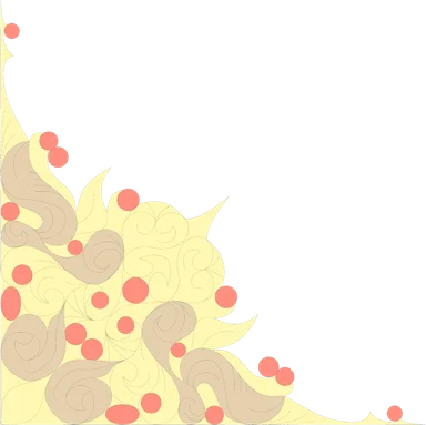 Free Stock Photo: Illustration of a decorative lower left frame corner