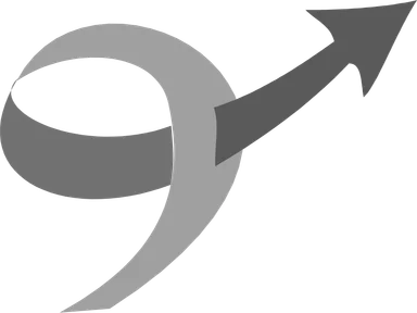 Free Stock Photo: Illustration of a curved right arrow