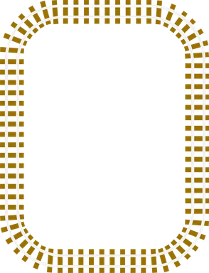 Free Stock Photo: Illustration of a blank railroad track frame border