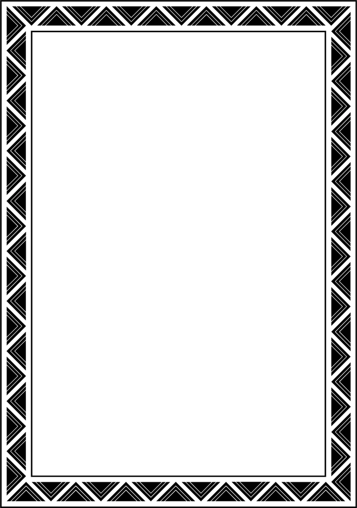 Illustration of a blank frame border : Free Stock Photo