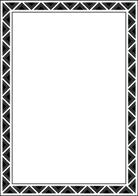 Free Stock Photo: Illustration of a blank frame border