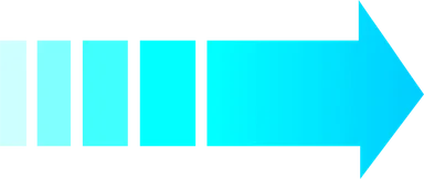 Free Stock Photo: Illustration of a blue right facing arrow