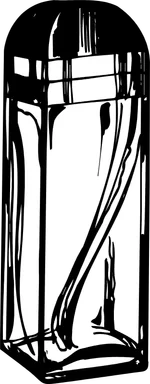 Free Stock Photo: Illustration of a perfume bottle