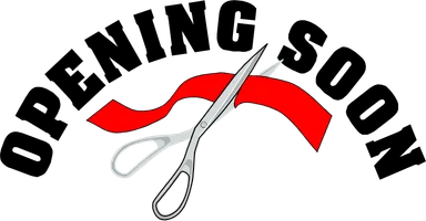 Free Stock Photo: Illustration of opening soon text with scissors