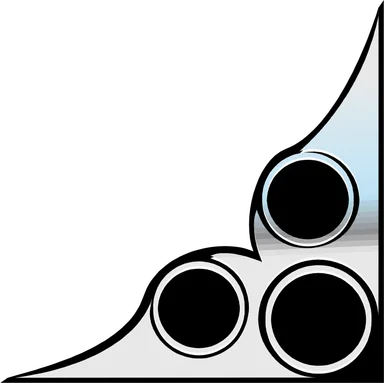 Free Stock Photo: Illustration of a lower left frame corner