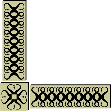 Free Stock Photo: Illustration of a lower left frame corner