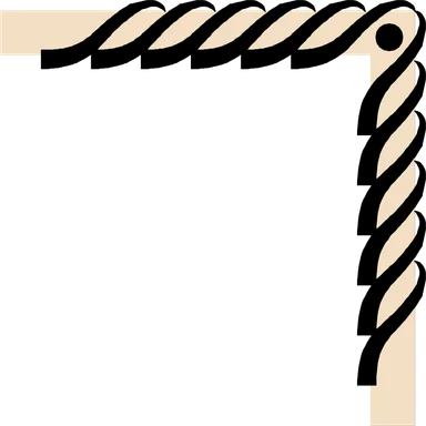 Free Stock Photo: Illustration of an upper right frame corner