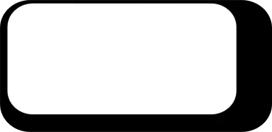 Free Stock Photo: Illustration of a blank 3d button