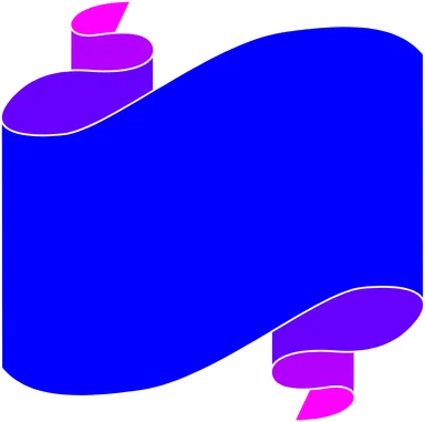 Free Stock Photo: Illustration of a blank blue banner