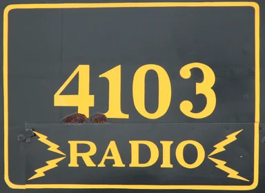 Free Stock Photo: Closeup of a number on the side of a train