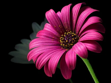 Free Stock Photo: Close up of a purple flower