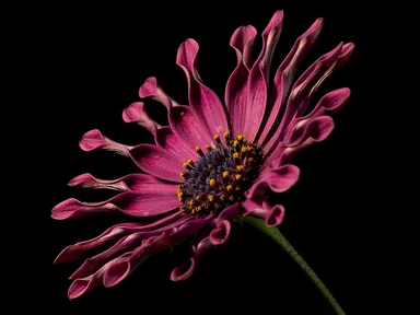 Free Stock Photo: Closeup of a purple flower