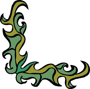 Free Stock Photo: Illustration of a lower left frame corner