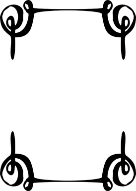 Free Stock Photo: Illustration of a blank frame border