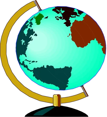 Free Stock Photo: Illustration of a globe