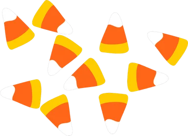 Free Stock Photo: Illustration of candy corn