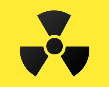 Free Stock Photo: Illustration of a radioactive symbol