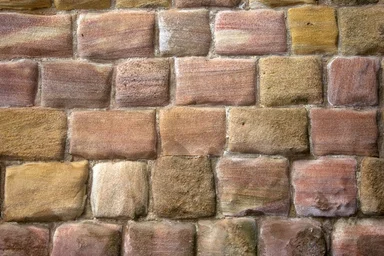 Free Stock Photo: Close-up of a stone wall