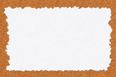Free Stock Photo: A blank note on a cork board