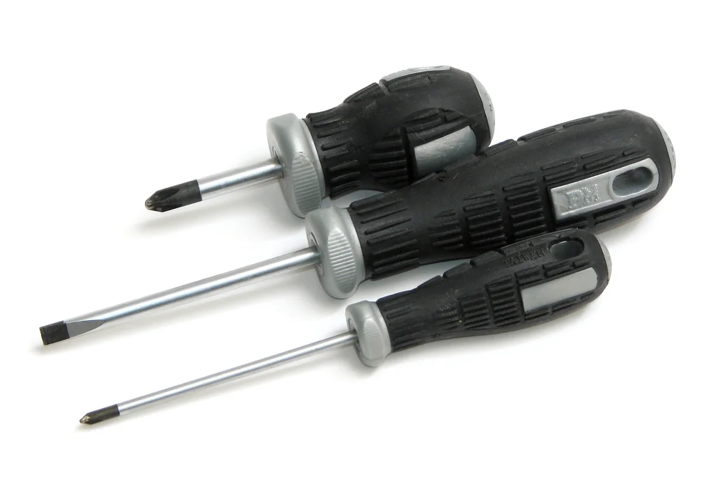 Screwdrivers isolated on a white background : Free Stock Photo