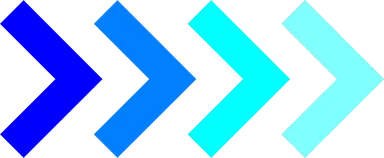 Free Stock Photo: Illustration of right facing blue arrows