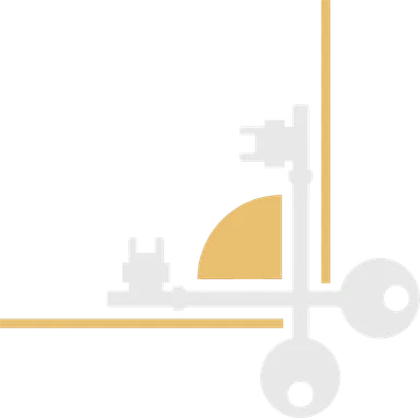 Free Stock Photo: Illustration of a lower right frame corner with gray keys