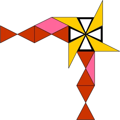 Free Stock Photo: Illustration of an upper right frame corner