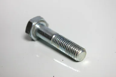Free Stock Photo: A bolt isolated on a white background