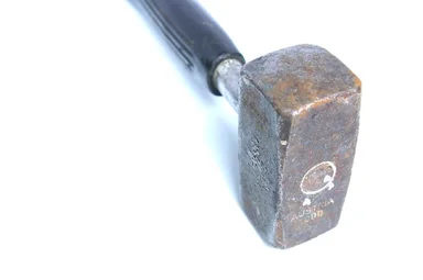 Free Stock Photo: A hammer isolated on a white background