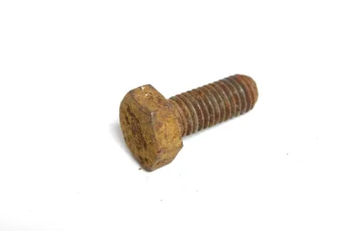 Free Stock Photo: A bolt isolated on a white background