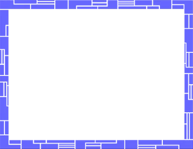 Free Stock Photo: Illustration of a blank blue frame border