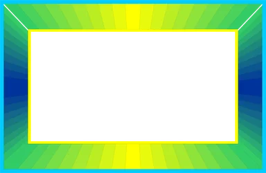 Free Stock Photo: Illustration of a 3d colorful frame border