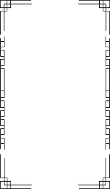 Free Stock Photo: Illustration of a blank frame border of black squares