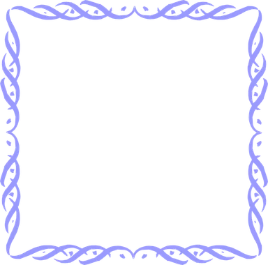 Free Stock Photo: Illustration of a blank blue frame border