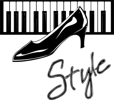 Free Stock Photo: Illustration of a keyboard and a shoe with style text