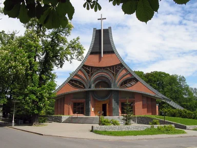 Free Stock Photo: A modern church