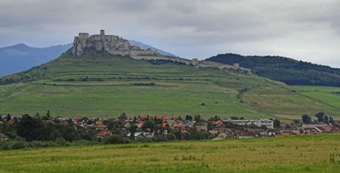Free Stock Photo: Spis Castle on a hill