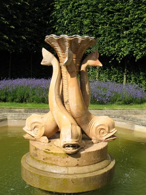 Free Stock Photo: A fish fountain