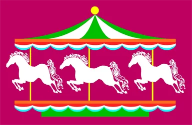 Free Stock Photo: Illustration of a carousel