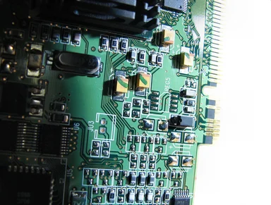 Free Stock Photo: Closeup of a computer video card