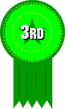 Free Stock Photo: Illustration of 3rd place ribbon