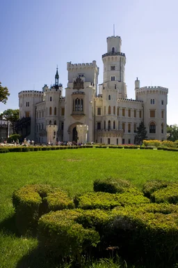 Free Stock Photo: Hluboka castle in South of Bohemia