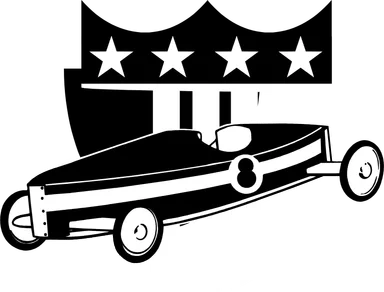 Free Stock Photo: Illustration of a soapbox car