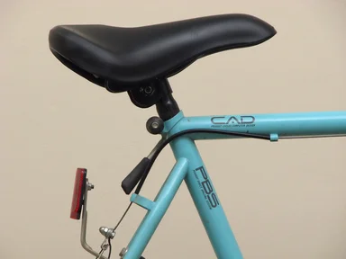 Free Stock Photo: Close-up of a bicycle seat
