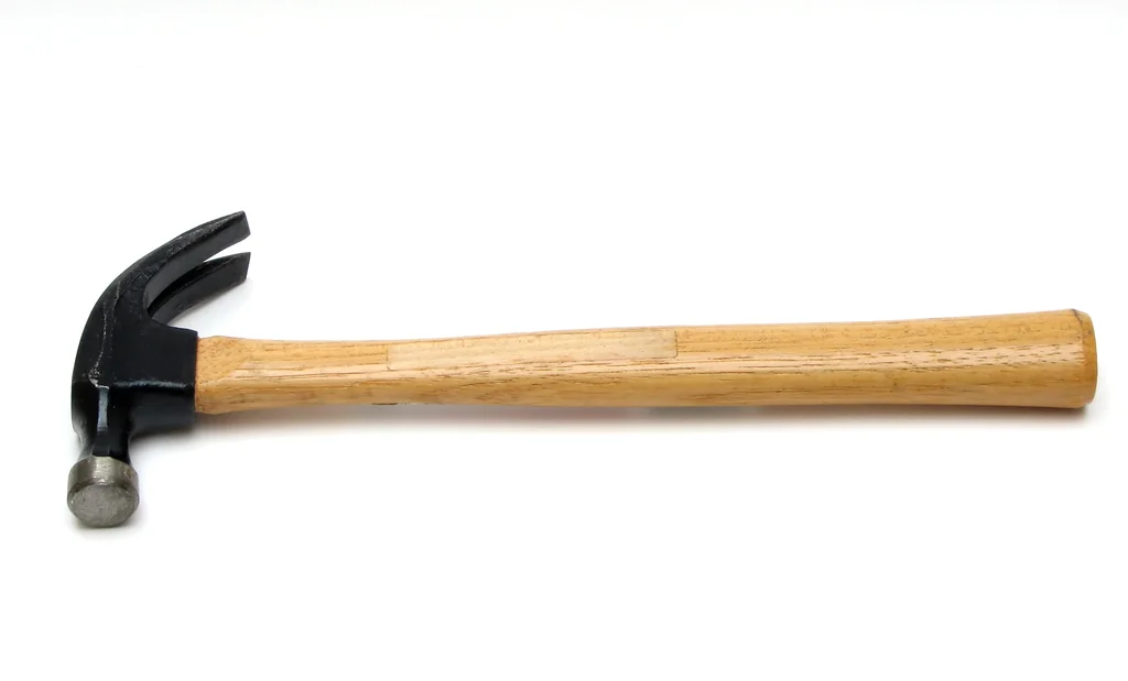 A hammer isolated on a white background : Free Stock Photo