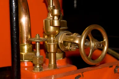 Free Stock Photo: A brass valve