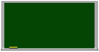 Free Stock Photo: Illustration of a blank chalkboard