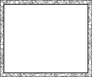 Free Stock Photo: Illustration of blank party frame border