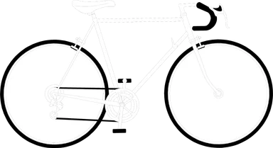 Free Stock Photo: Illustration of a ten speed bicycle